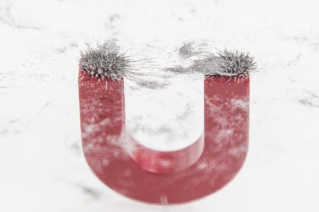 Magnetic effect through glass