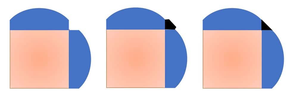 Bread Loaf Arc Magnet on a faceted shaft