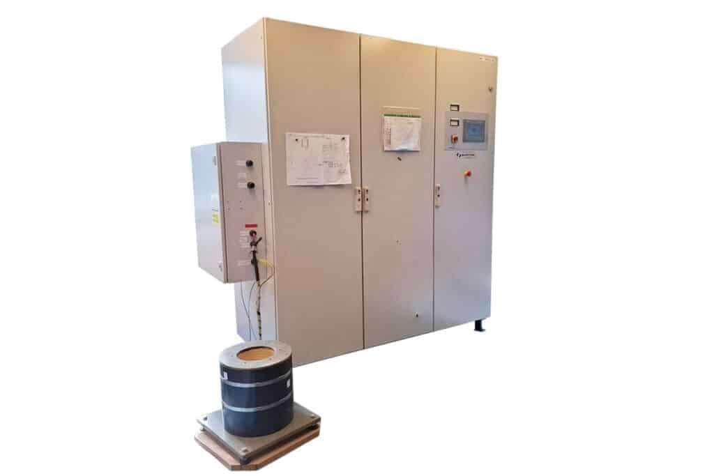 Bunting Industrial Magnetiser and fixture