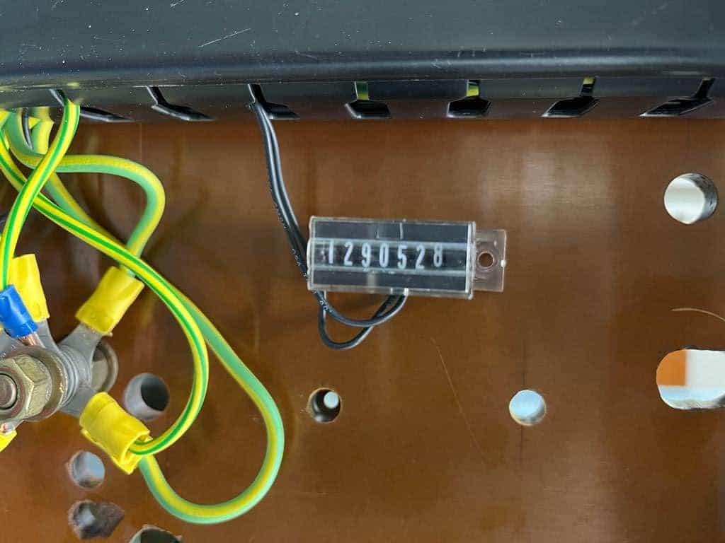 The Pulse Counter showing 1.29 million discharges