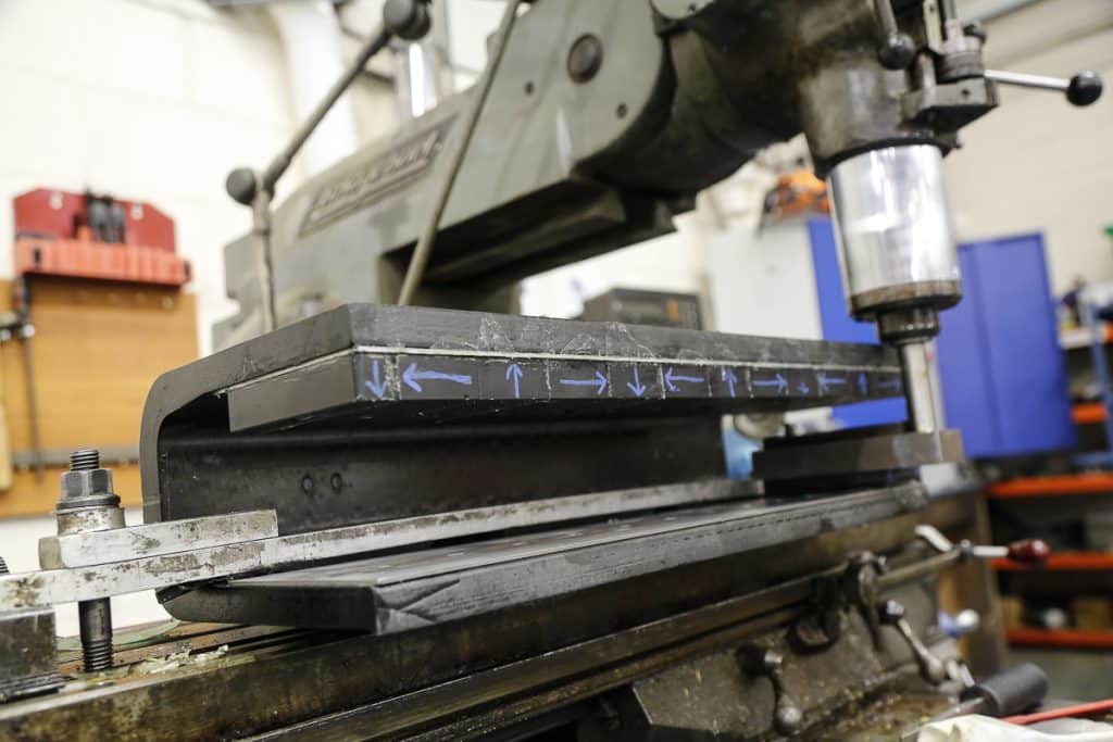 The Magnetic Rollercoaster Brake under construction