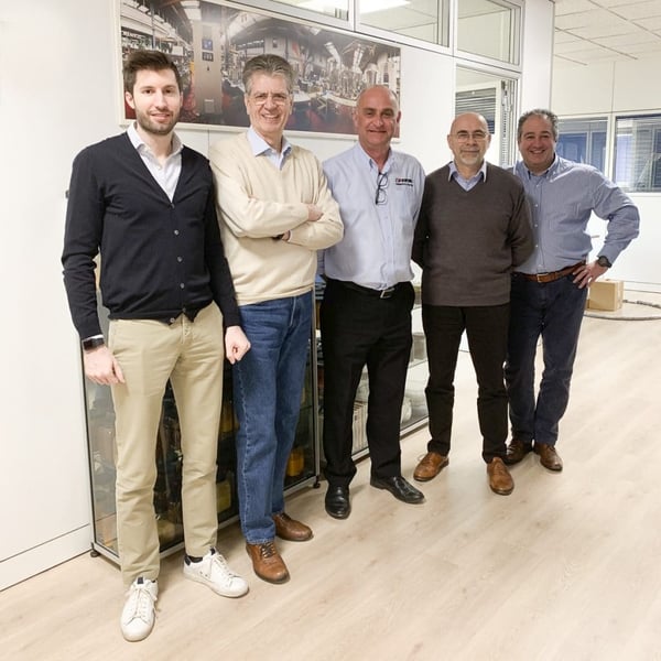 Dave Hills with the Montenegro SRL team