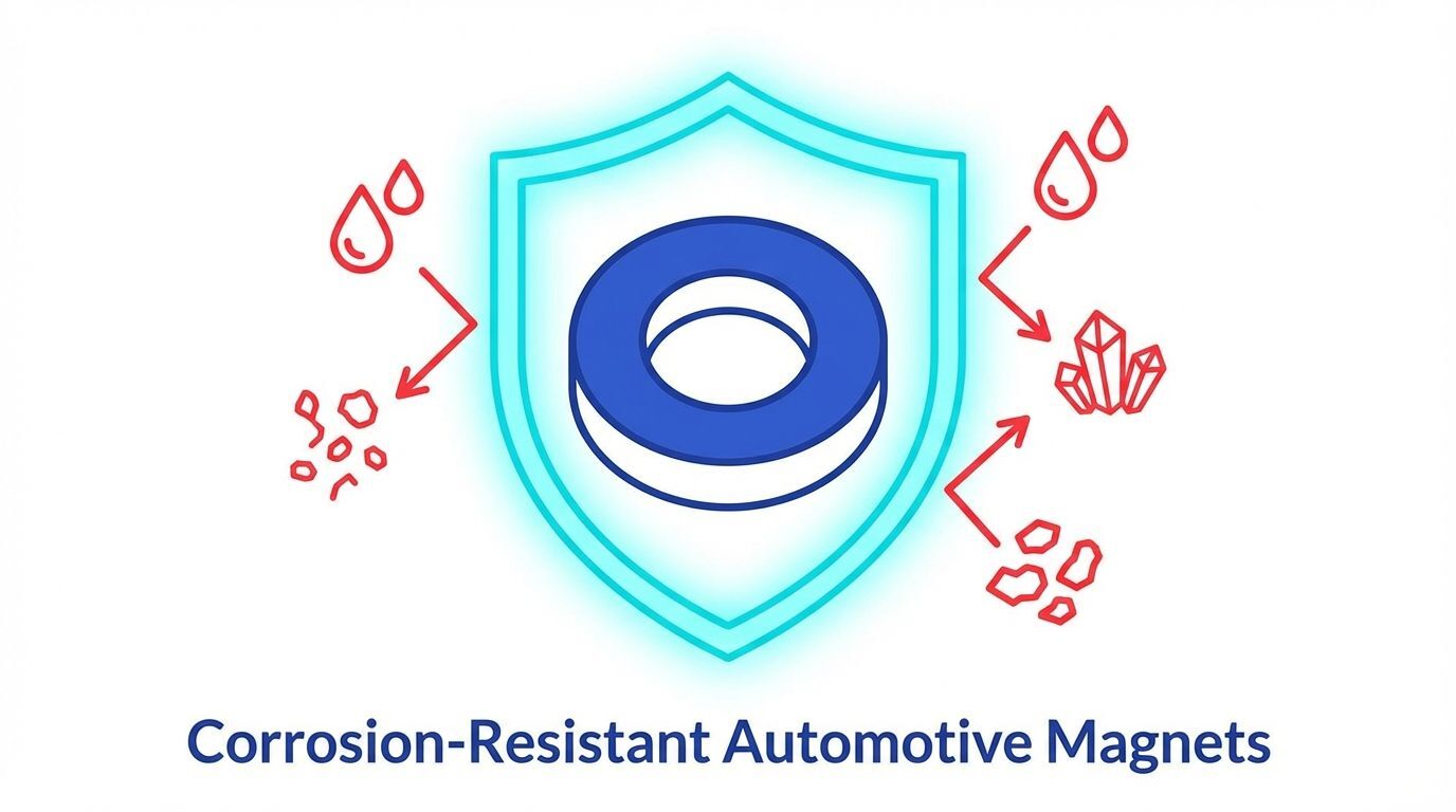 Are Compression Bonded Magnets Corrosion-Resistant for Automotive Use?