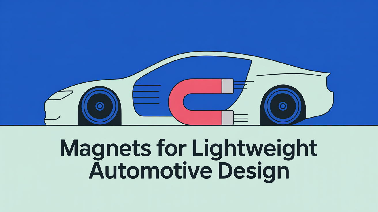 How Compression Bonded Magnets Enable Lightweight Automotive Design